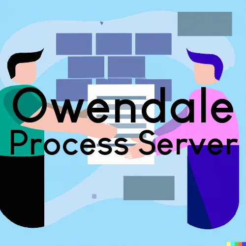 Owendale, Michigan Process Servers
