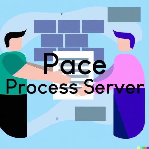 Pace, Mississippi Court Couriers and Process Servers