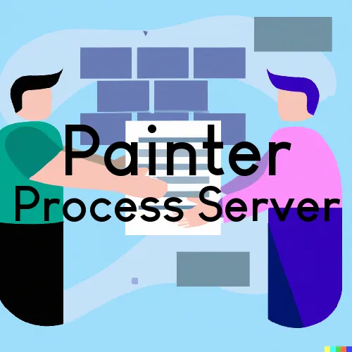 Painter, VA Process Servers and Courtesy Copy Messengers