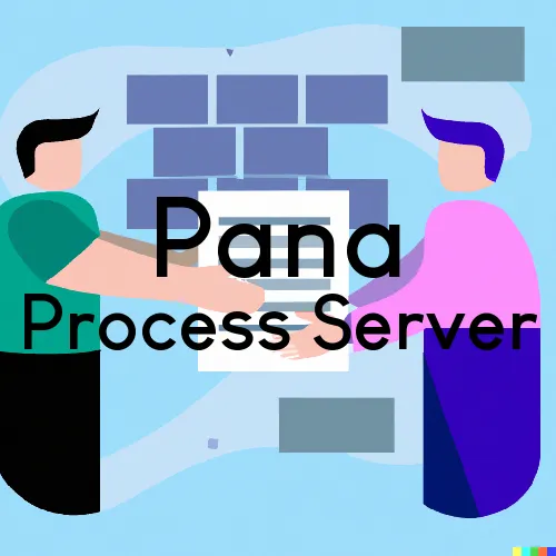 Process Servers in Pana, Illinois