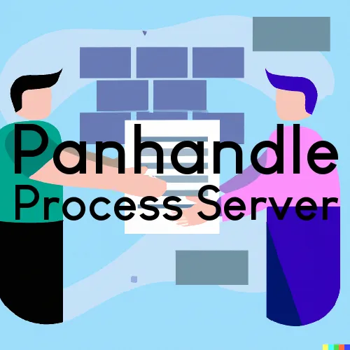 Panhandle, Texas Process Servers