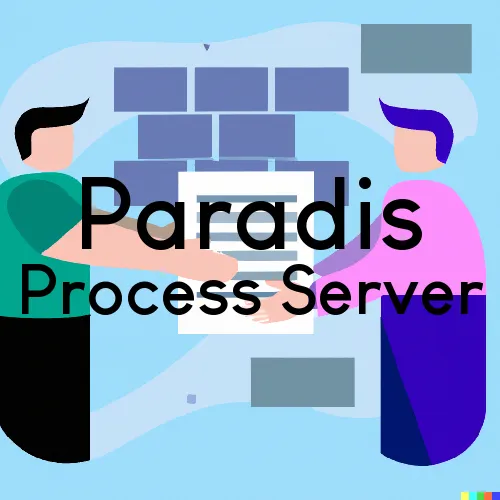 Paradis, LA Court Messengers and Process Servers