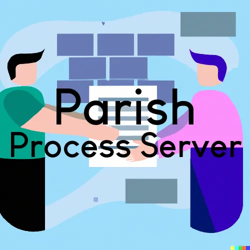 Parish, NY Process Servers in Zip Code 13131