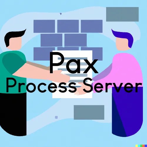 Pax, West Virginia Process Servers