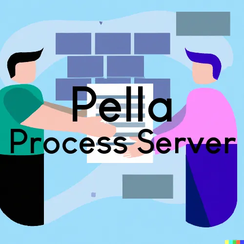 Pella IA Court Document Runners and Process Servers