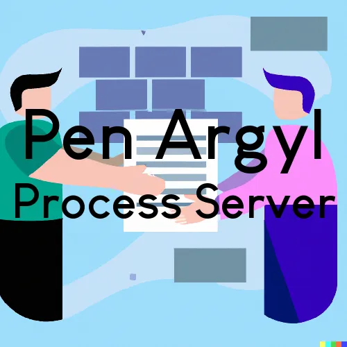 Pen Argyl, Pennsylvania Process Servers