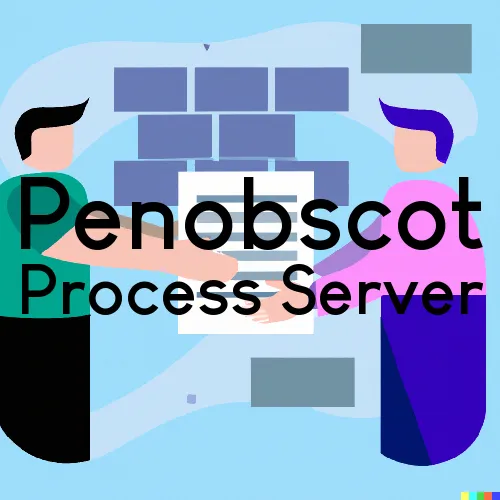 Penobscot, Maine Subpoena Process Servers