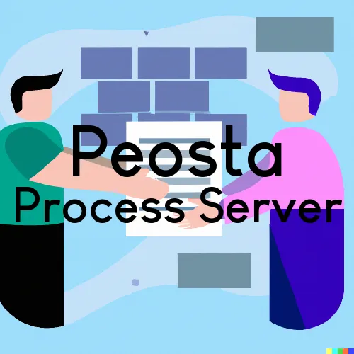Peosta, IA Process Server, “Process Servers, Ltd.“ 