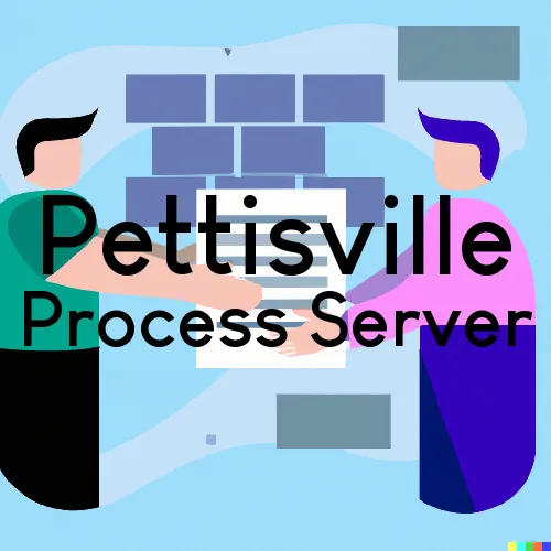 Pettisville, Ohio Court Couriers and Process Servers