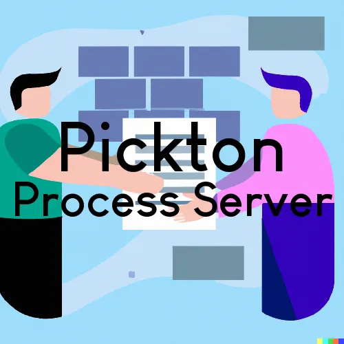 Pickton TX Court Document Runners and Process Servers