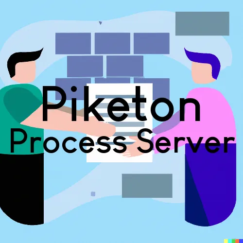 Piketon, Ohio Court Couriers and Process Servers