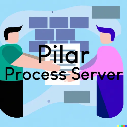 Pilar, NM Process Servers and Courtesy Copy Messengers