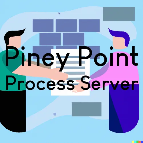 Piney Point Process Server, “On time Process“ 