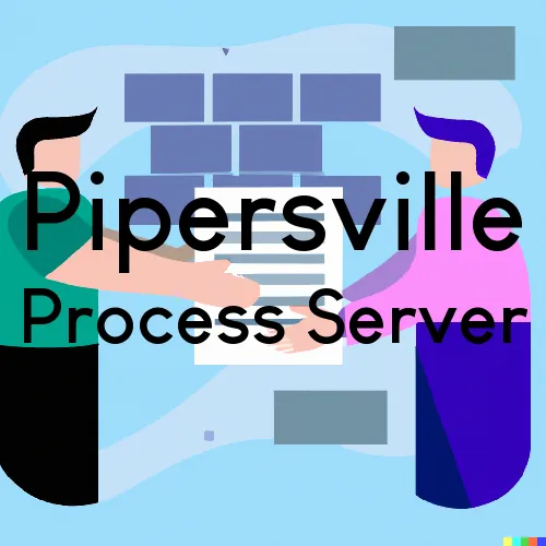 Pipersville, PA Process Servers in Zip Code 18947
