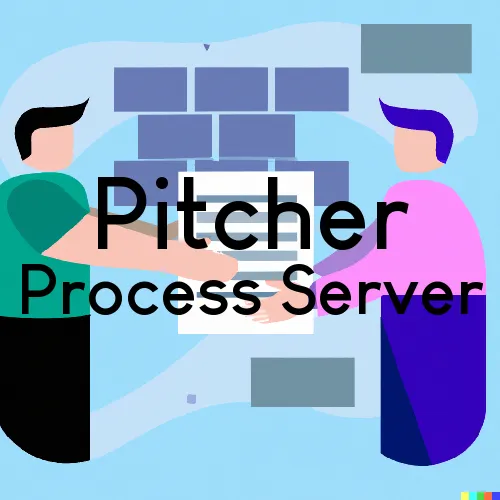 Pitcher Process Server, “Rush and Run Process“ 