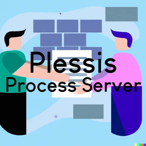 Plessis, New York Process Servers
