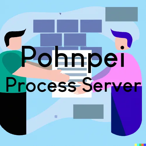 Pohnpei, FM Process Servers and Courtesy Copy Messengers
