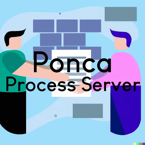 Ponca, Nebraska Court Couriers and Process Servers