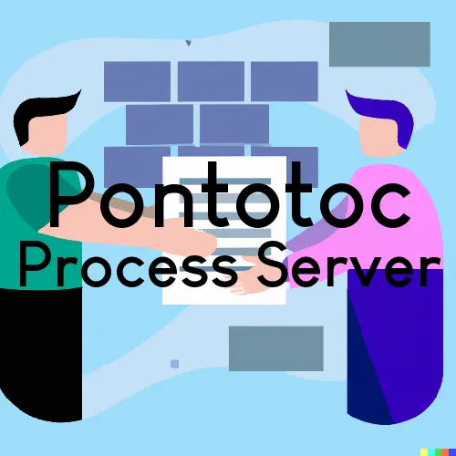 Pontotoc Process Server, “Process Servers, Ltd.“ 