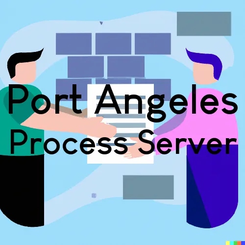 Port Angeles Process Server, “Alcatraz Processing“ 