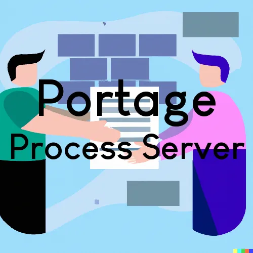 Portage, Indiana Process Servers