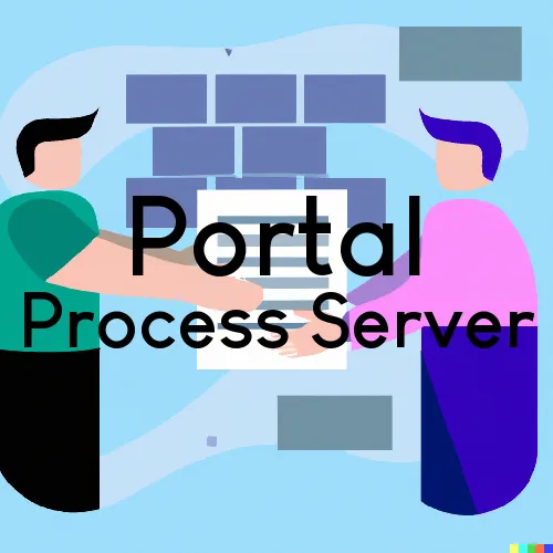 GA Process Servers in Portal, Zip Code 30450