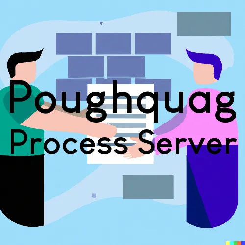 Poughquag, NY Process Servers and Courtesy Copy Messengers