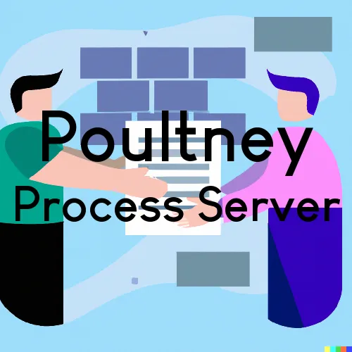 Poultney, VT Process Servers in Zip Code 05741
