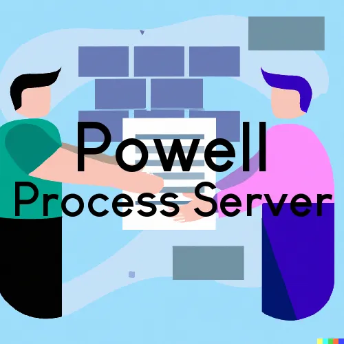 Process Servers in Zip Code Area 35986 in Powell