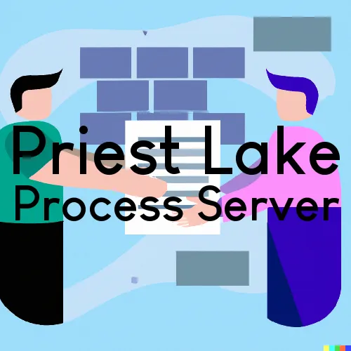 Priest Lake, ID Process Serving and Delivery Services