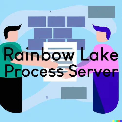 Rainbow Lake, New York Court Couriers and Process Servers