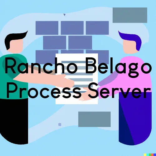 Rancho Belago, California Process Server, “On time Process“ 