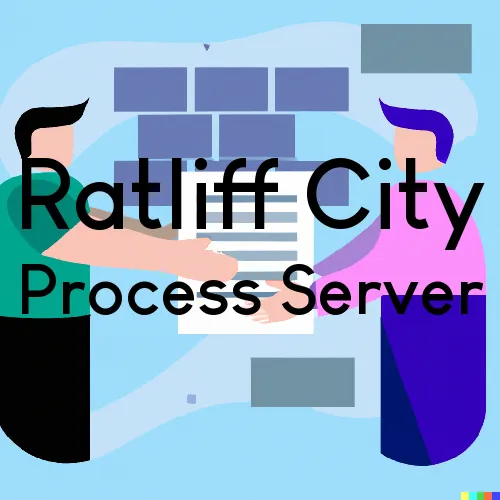 Ratliff City, OK Process Servers in Zip Code 73481