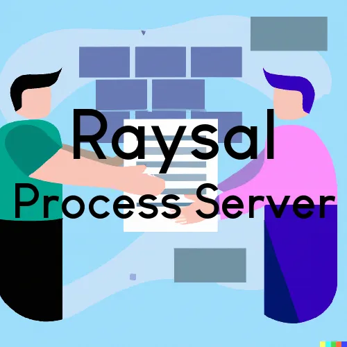 Raysal, West Virginia Process Servers
