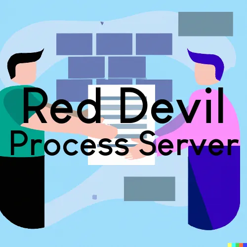 Red Devil, AK Court Messenger and Process Server, “U.S. LSS“