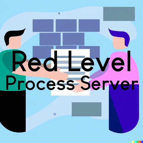 Red Level, Alabama Process Servers 