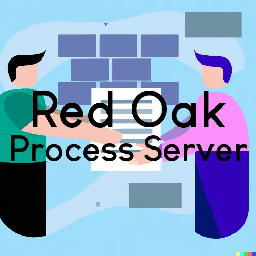 Process Servers in Red Oak, Iowa 