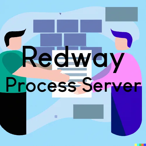 Redway, California Process Server, “Serving by Observing“ 