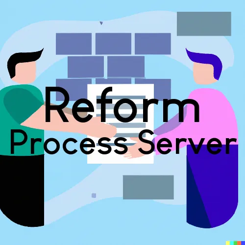 Reform, Mississippi Process Servers