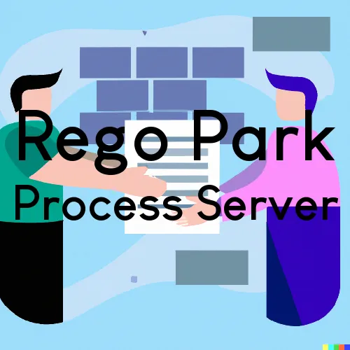 Process Serving a Summons in Rego Park, New York