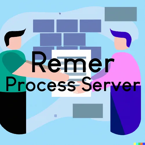 Remer, Minnesota Process Servers