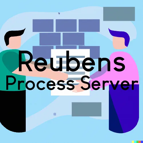 Reubens, ID Process Server, “Guaranteed Process“ 