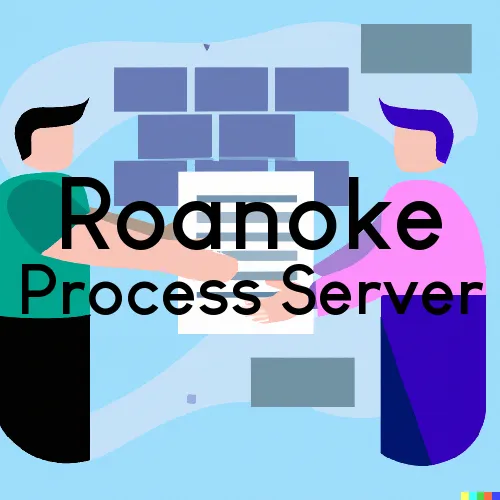 Roanoke, Texas Process Servers