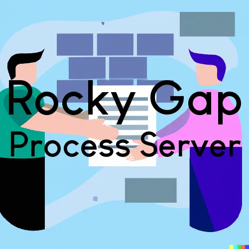 Rocky Gap, VA Process Server, “Alcatraz Processing“ 