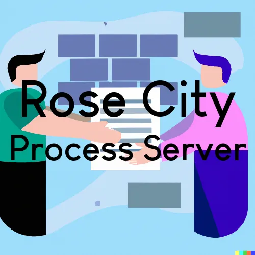 Rose City, MI Process Servers and Courtesy Copy Messengers