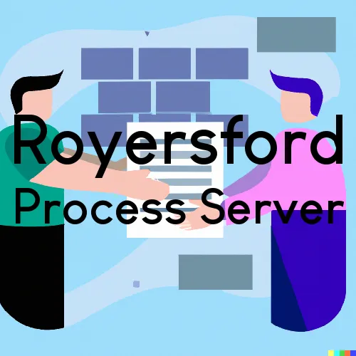 Royersford, PA Process Servers and Courtesy Copy Messengers