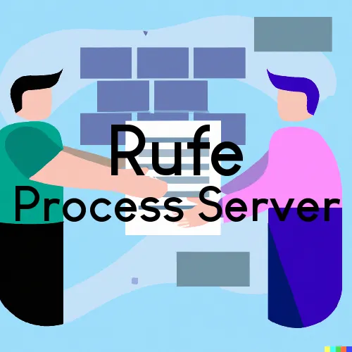 Rufe, OK Process Serving and Delivery Services