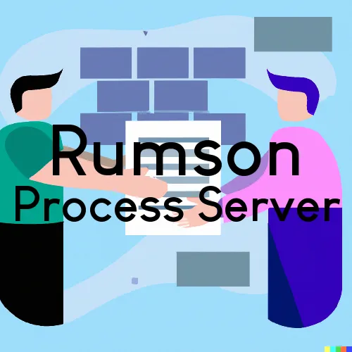 Rumson Process Server, “Serving by Observing“ 