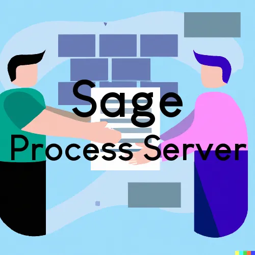 Sage, Arkansas Process Servers