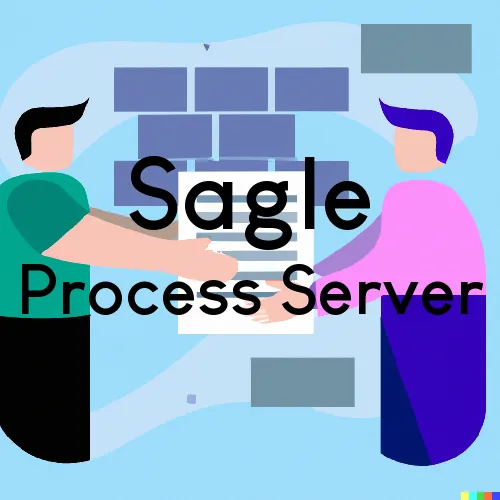 Sagle, Idaho Subpoena Process Server, “Alcatraz Processing“ 